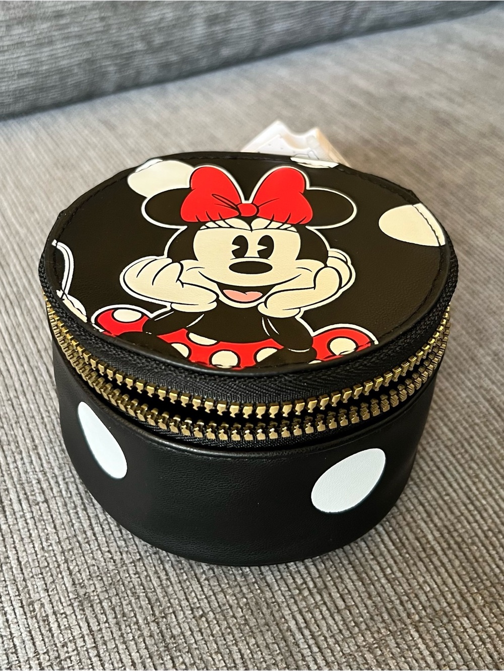 Minnie Mouse Travel Jewelry Case